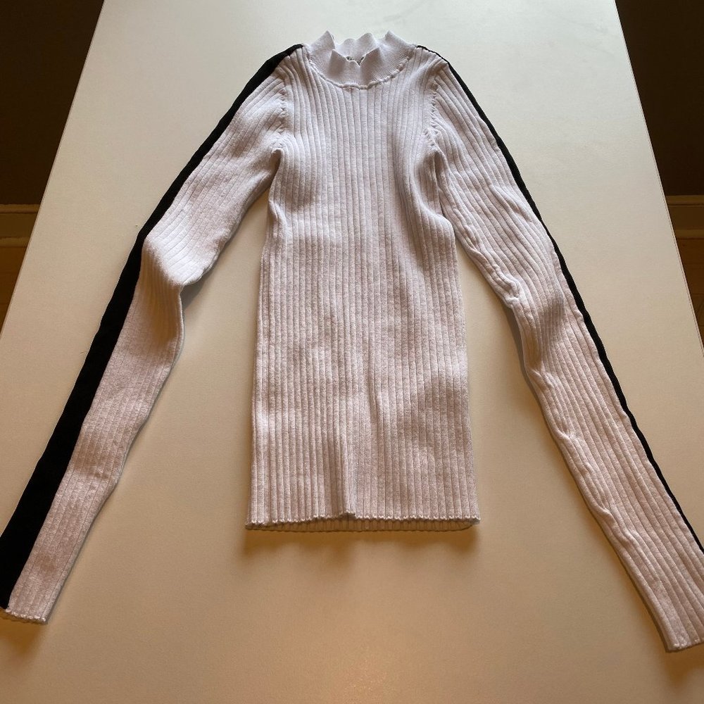 White Sweater from Guess -- Stretchy material